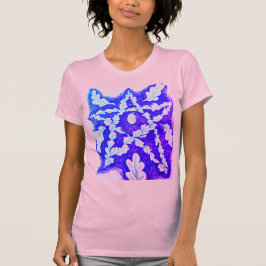 Oak Leaf Pentagramm Bright farbenfroh T-Shirt