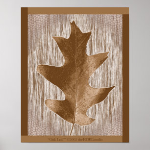 Oak Leaf Poster