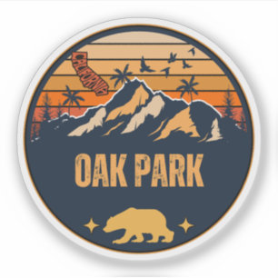 Oak Park, Kalifornien Aufkleber