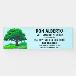 Oak Tree Logo | Custom Tree Trimming Service Banner