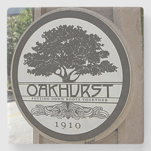 Oakhurst, Oakhurst Untersetzer, Oakhurst Decatur Steinuntersetzer