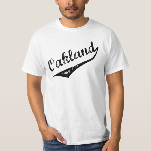 Oakland 1969 T-Shirt (Vorderseite)