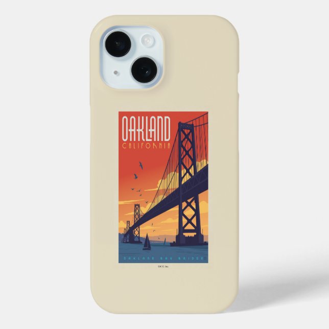 Oakland, California Case-Mate iPhone Hülle (Rückseite)