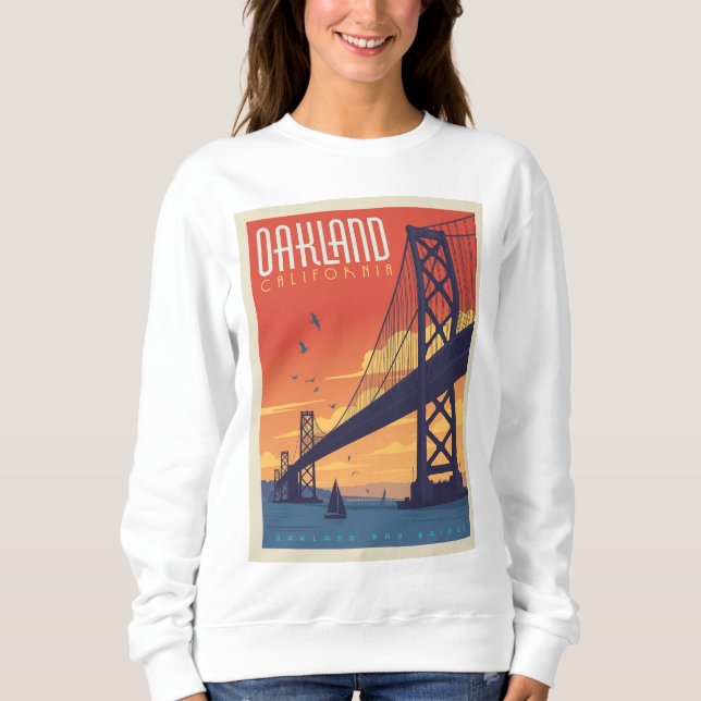 Oakland, California Sweatshirt (Vorderseite)