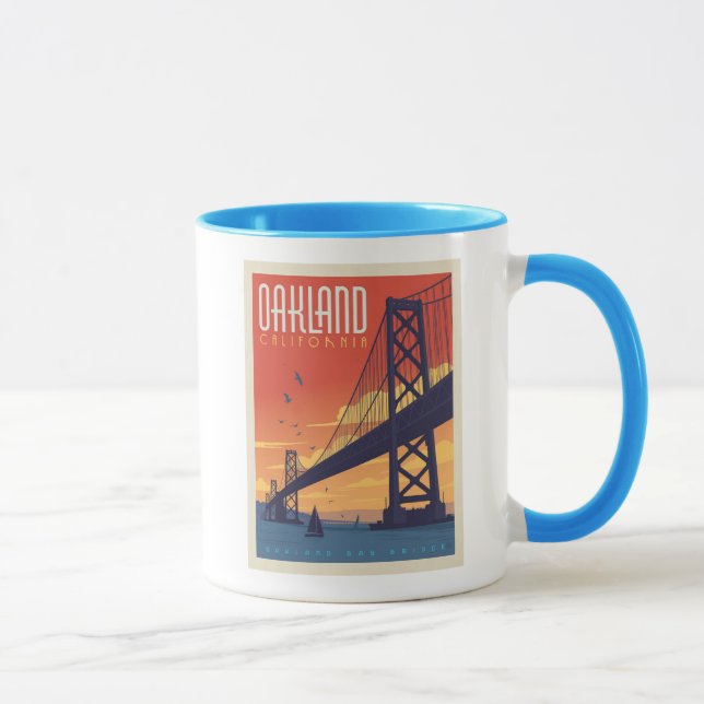 Oakland, California Tasse (Rechts)