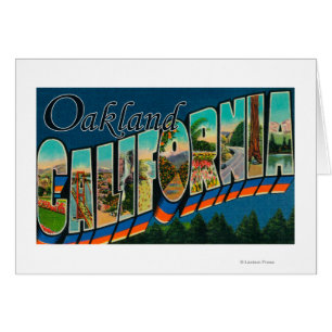 Oakland, Californie - Scènes de grandes lettres 2