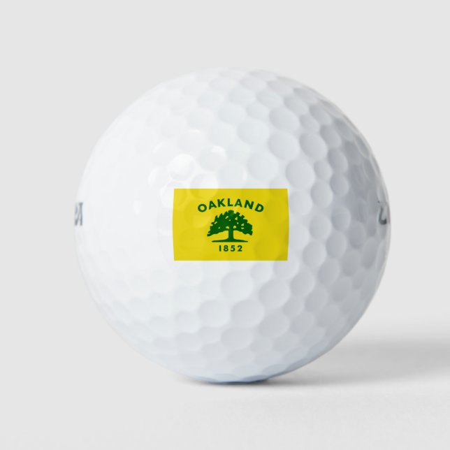 Oakland Calofornia Golfball (Vorderseite)