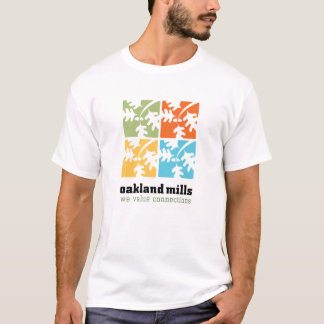 Oakland des hommes fraise le T-shirt de logo