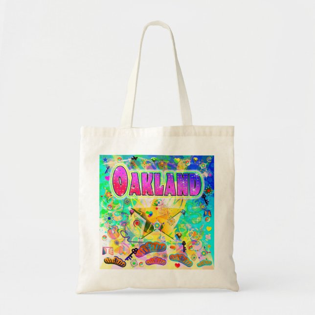 Oakland Epoch Hour Tote Bag Tragetasche (Vorne)
