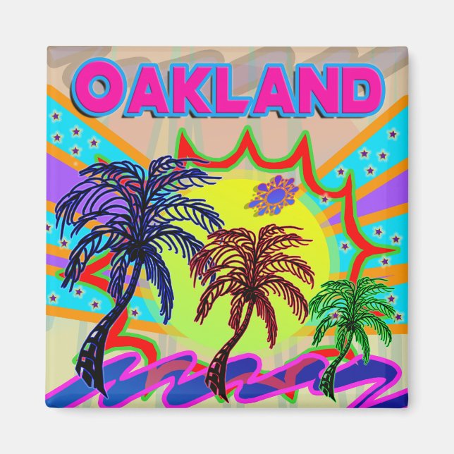 Oakland Eternale Magnet (Vorne)