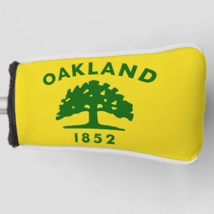 Oakland Flag, California Golf Head Cover Headcover