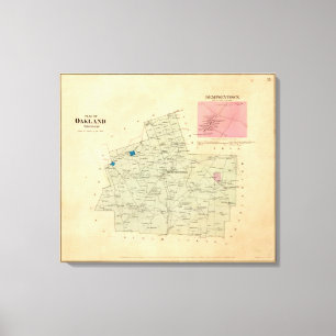 Oakland-Gemeinde Leinwanddruck