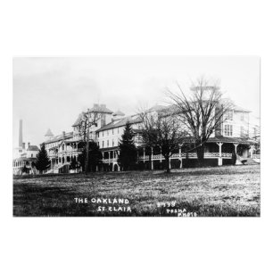 Oakland Hotel St. Clair Michigan Louis Pesha Fotodruck