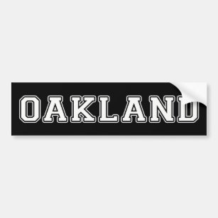 Oakland Kalifornien Autoaufkleber
