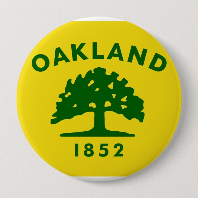 Oakland, Kalifornien Button (Vorderseite)