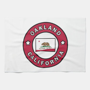 Oakland Kalifornien Geschirrtuch