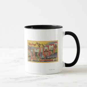 Oakland, Kalifornien - große Buchstabe-Szenen Tasse