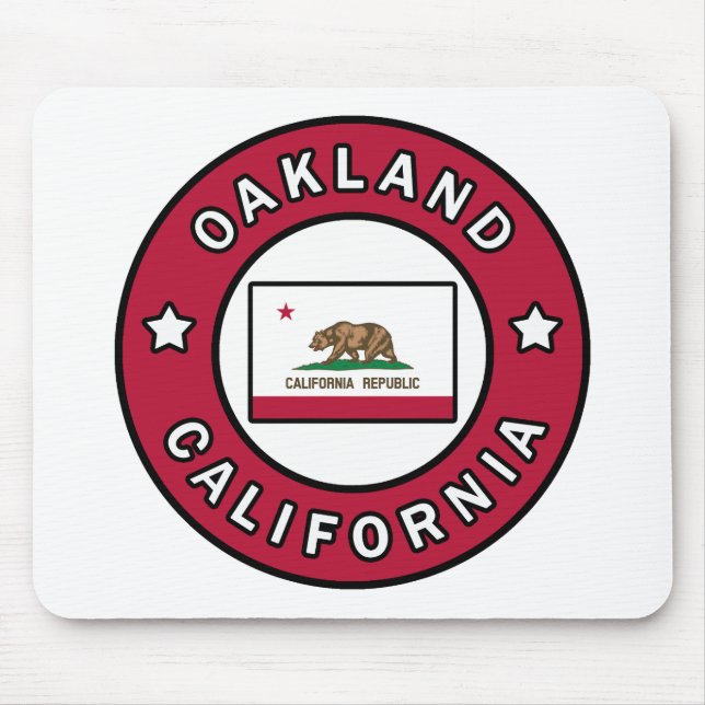 Oakland Kalifornien Mousepad (Vorne)