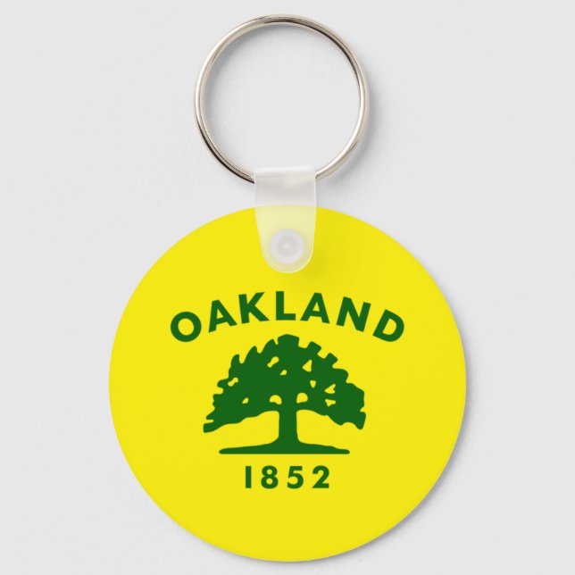 Oakland (Kalifornien) Schlüsselanhänger unter der  (Vorderseite)
