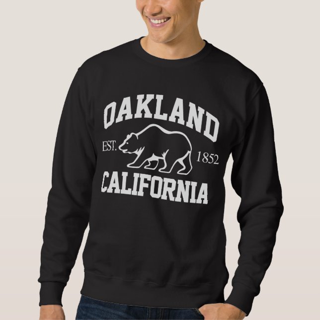 Oakland Kalifornien Sweatshirt (Vorderseite)
