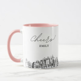Oakland Mariage Personnalisé Café Mug