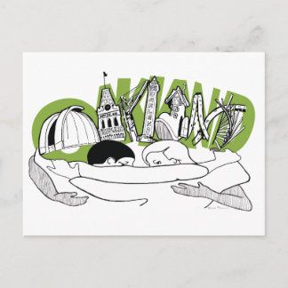Oakland Postkarte