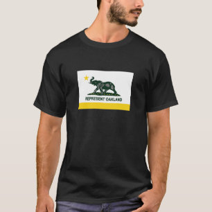 Oakland-Staats-Flagge T-Shirt