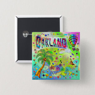 Oakland Timeless Melody Button