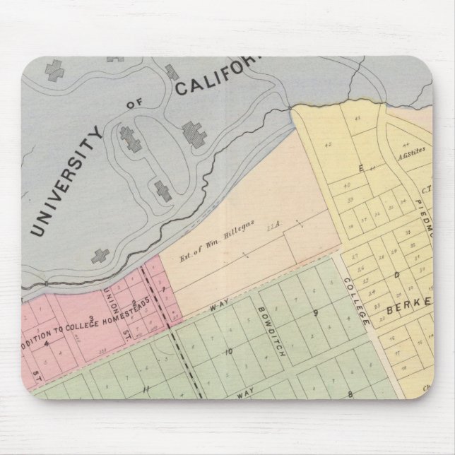 Oakland, Umgebung 16 Mousepad (Vorne)