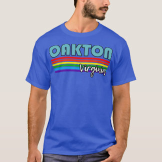 Oakton Virginia Pride Oakton LGBT Geschenk LGBTQ S T-Shirt