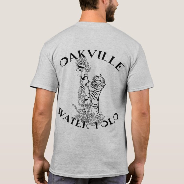 Oakville Water Polo - Men's 2021 T - Shirt (Rückseite)