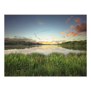 Oakwood Lakes Staat Park Süd Dakota Fotodruck