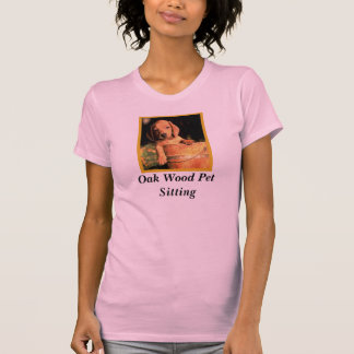 OakwoodPetSitting, Eichen-Holz-Haustier-Sitzen T-Shirt