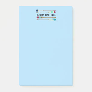 Oars im Vintagen Stil Post-it Klebezettel