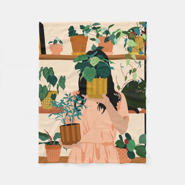 Oase Fleecedecke (Vorderseite)