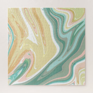 Oasis du désert Acrylique pour Puzzle