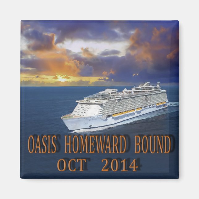 OASIS HOMEWARD BOUND MAGNET (Vorne)