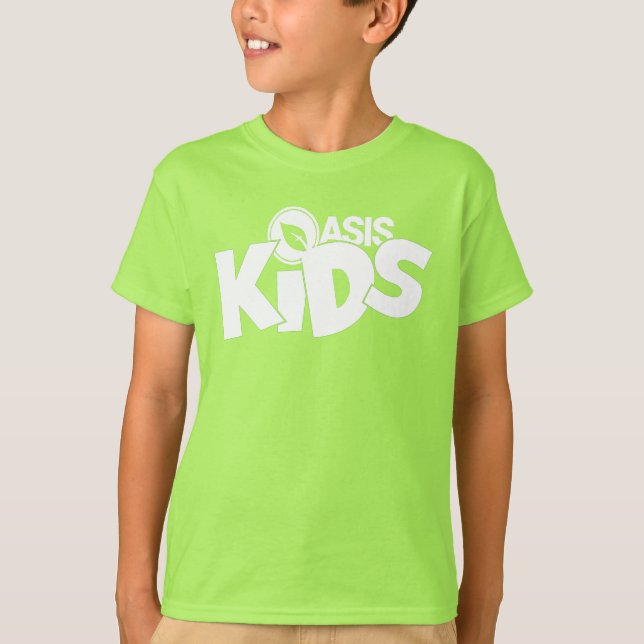 Oasis Kid's T - Shirt (Vielfalt der Farbwahl) (Vorderseite)
