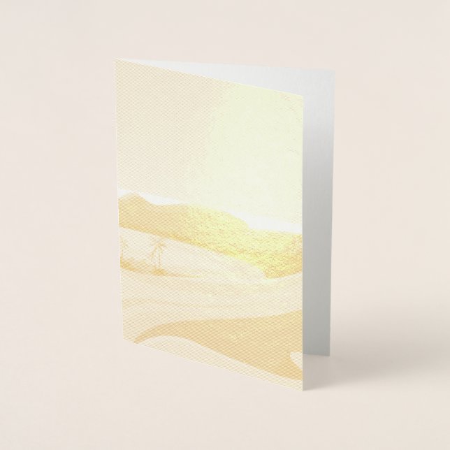 Oasis Landschaften Folienkarte (Vorderseite)