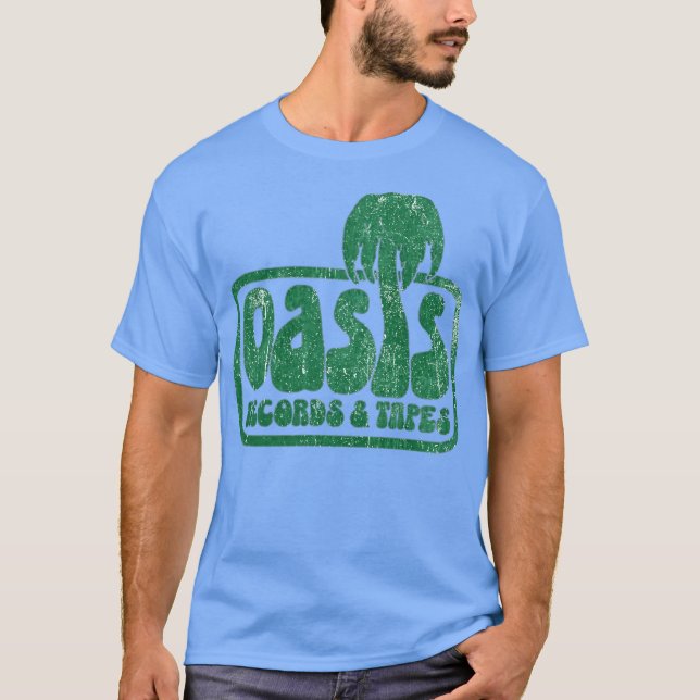 Oasis Records & Tapes T-Shirt (Vorderseite)