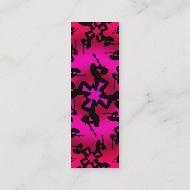 Oasis rose - carte maigre (Devant)