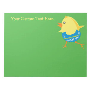 Oaster Chick Custom Notizblock