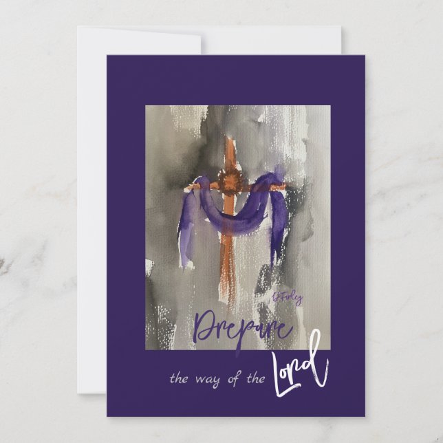 Oaster Hallelujah Notecard Dankeskarte (Vorderseite)