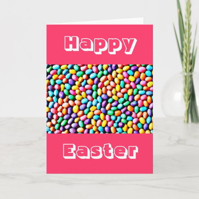 Oaster Jelly Beans Feiertagskarte (Vorderseite)