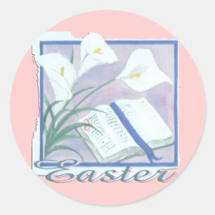 Oaster Lilly Runder Aufkleber