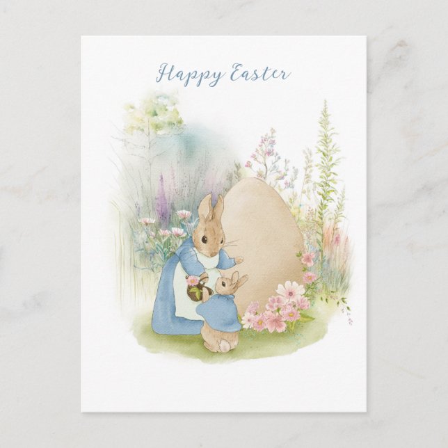 Oaster Peter Rabbit Postcard Postkarte (Vorderseite)