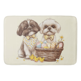 Oaster Shih Tzu Dogs Badematte