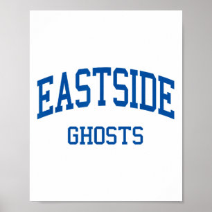 Oastside High School Hs Paterson Nj Retro Poster