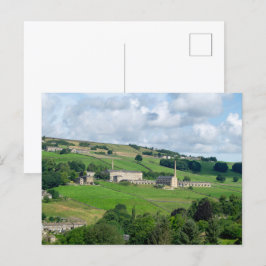 Oats Royd Mill - Historic Yorkshire Landschaft Postkarte