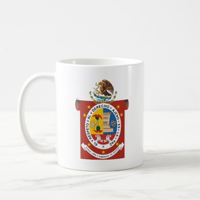 Oaxaca-Escudo, Mexiko Kaffeetasse (Links)